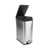 Better Homes & Gardens 3.9 Gallon Trash Stainless Steel Kitchen Trash Can with Lid