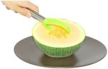 3 in 1 Melon Baller Scoop + Fruit Peeler + Carving Knife for Fruits Ice Cream Cookie Dough Butter Stainless Steel Kitchen Gadget Tool