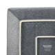 Better Homes & Gardens Dark Gray Square-Shaped Dinner Plate