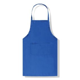 Fashion Home Kitchen Thickened Apron (Option: Blue-58X73cm)