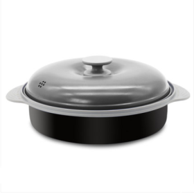 Home Steam Box Bowl Steamer Treasure (Color: grey)