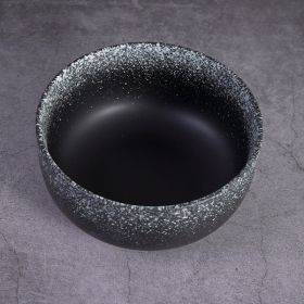 Japanese Ceramic Wholesale Retro Soup Bowl Salad Bowl Tableware (Option: Twelfth lunar month-8inch 190x80mm-1PCS)