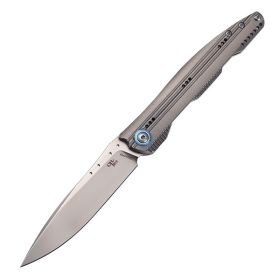 Outdoor Self Defense Folding Knife (Color: grey)